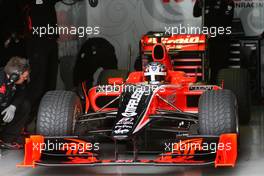 27.02.2010 Barcelona, Spain,  Timo Glock (GER), Virgin Racing  - Formula 1 Testing, Barcelona