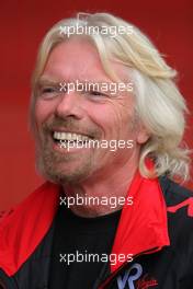 27.02.2010 Barcelona, Spain,  Sir Richard Branson, Chairman of the Virgin Group - Formula 1 Testing, Barcelona