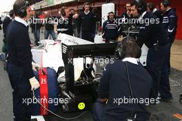 27.02.2010 Barcelona, Spain,  Kamui Kobayashi (JAP), BMW Sauber F1 Team  - Formula 1 Testing, Barcelona