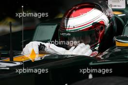 27.02.2010 Barcelona, Spain,  Jarno Trulli (ITA), Lotus F1 Team  - Formula 1 Testing, Barcelona