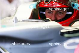 28.02.2010 Barcelona, Spain,  Michael Schumacher (GER), Mercedes GP  - Formula 1 Testing, Barcelona