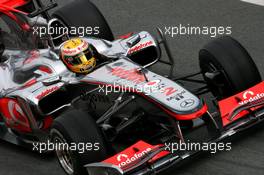 28.02.2010 Barcelona, Spain,  Lewis Hamilton (GBR), McLaren Mercedes  - Formula 1 Testing, Barcelona