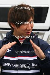28.02.2010 Barcelona, Spain,  Kamui Kobayashi (JAP), BMW Sauber F1 Team  - Formula 1 Testing, Barcelona