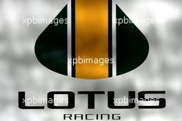 25.02.2010 Barcelona, Spain,  Lotus F1 Team logo - Formula 1 Testing, Barcelona