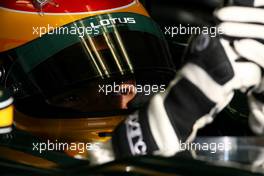 25.02.2010 Barcelona, Spain,  Fairuz Fauzy (MAL), Test Driver, Lotus F1 Team   - Formula 1 Testing, Barcelona