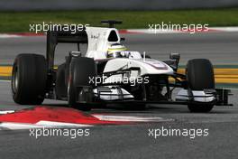 25.02.2010 Barcelona, Spain,  Pedro de la Rosa (ESP), BMW Sauber F1 Team  - Formula 1 Testing, Barcelona
