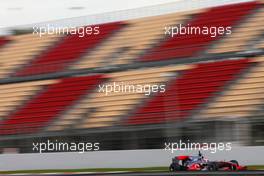 25.02.2010 Barcelona, Spain,  Jenson Button (GBR), McLaren Mercedes  - Formula 1 Testing, Barcelona