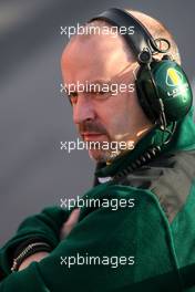 25.02.2010 Barcelona, Spain,  Mike Gascoyne (GBR), Team Lotus project manager - Formula 1 Testing, Barcelona