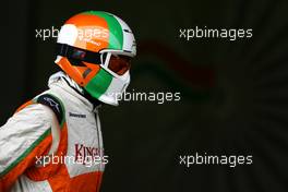 25.02.2010 Barcelona, Spain,  Force India F1 Team mechanic - Formula 1 Testing, Barcelona