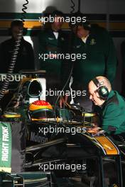 25.02.2010 Barcelona, Spain,  Fairuz Fauzy (MAL), Test Driver, Lotus F1 Team  - Formula 1 Testing, Barcelona