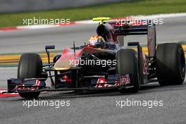 25.02.2010 Barcelona, Spain,  Jaime Alguersuari (ESP), Scuderia Toro Rosso  - Formula 1 Testing, Barcelona