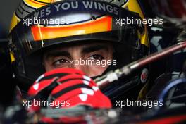27.08.2010 Spa, Belgium,  Sebastien Buemi (SUI), Scuderia Toro Rosso  - Formula 1 World Championship, Rd 13, Belgium Grand Prix, Friday Practice