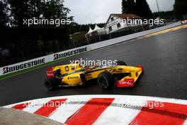 27.08.2010 Spa, Belgium,  Robert Kubica (POL), Renault F1 Team  - Formula 1 World Championship, Rd 13, Belgium Grand Prix, Friday Practice