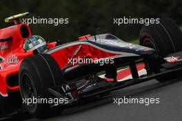 27.08.2010 Spa, Belgium,  Lucas di Grassi (BRA), Virgin Racing - Formula 1 World Championship, Rd 13, Belgium Grand Prix, Friday Practice