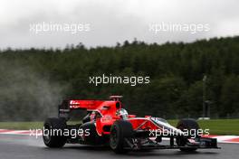 27.08.2010 Spa, Belgium,  Timo Glock (GER), Virgin Racing - Formula 1 World Championship, Rd 13, Belgium Grand Prix, Friday Practice