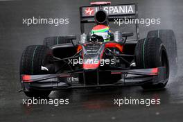 27.08.2010 Spa, Belgium,  Sakon Yamamoto (JPN), Hispania Racing F1 Team HRT  - Formula 1 World Championship, Rd 13, Belgium Grand Prix, Friday Practice