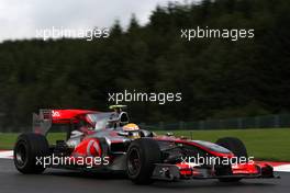 27.08.2010 Spa, Belgium,  Lewis Hamilton (GBR), McLaren Mercedes - Formula 1 World Championship, Rd 13, Belgium Grand Prix, Friday Practice