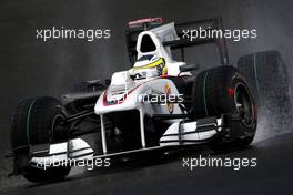 27.08.2010 Spa, Belgium,  Pedro de la Rosa (ESP), BMW Sauber F1 Team  - Formula 1 World Championship, Rd 13, Belgium Grand Prix, Friday Practice