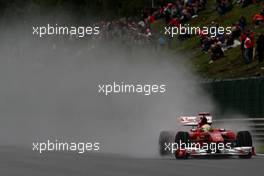 27.08.2010 Spa, Belgium,  Felipe Massa (BRA), Scuderia Ferrari - Formula 1 World Championship, Rd 13, Belgium Grand Prix, Friday Practice