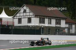 27.08.2010 Spa, Belgium,  Jarno Trulli (ITA), Lotus F1 Team  - Formula 1 World Championship, Rd 13, Belgium Grand Prix, Friday Practice