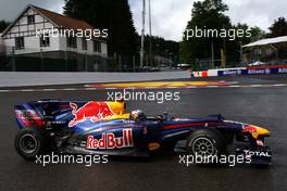 27.08.2010 Spa, Belgium,  Sebastian Vettel (GER), Red Bull Racing  - Formula 1 World Championship, Rd 13, Belgium Grand Prix, Friday Practice