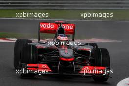 27.08.2010 Spa, Belgium,  Jenson Button (GBR), McLaren Mercedes - Formula 1 World Championship, Rd 13, Belgium Grand Prix, Friday Practice