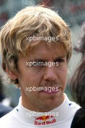 29.08.2010 Spa, Belgium,  Sebastian Vettel (GER), Red Bull Racing  - Formula 1 World Championship, Rd 13, Belgium Grand Prix, Sunday Pre-Race Grid