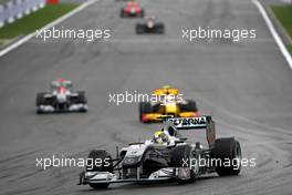 29.08.2010 Spa, Belgium,  Nico Rosberg (GER), Mercedes GP Petronas - Formula 1 World Championship, Rd 13, Belgium Grand Prix, Sunday Race