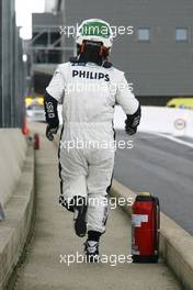 29.08.2010 Spa, Belgium,  Rubens Barrichello (BRA), Williams F1 Team  - Formula 1 World Championship, Rd 13, Belgium Grand Prix, Sunday Race