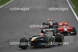 29.08.2010 Spa, Belgium,  Jarno Trulli (ITA), Lotus F1 Team, T127 - Formula 1 World Championship, Rd 13, Belgium Grand Prix, Sunday Race