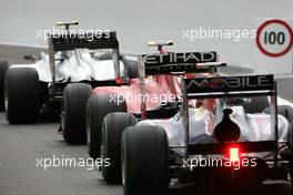 29.08.2010 Spa, Belgium,  Fernando Alonso (ESP), Scuderia Ferrari  - Formula 1 World Championship, Rd 13, Belgium Grand Prix, Sunday Race