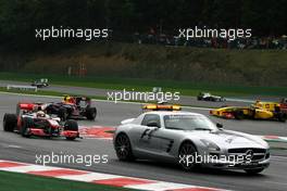 29.08.2010 Spa, Belgium,  Safety car - Formula 1 World Championship, Rd 13, Belgium Grand Prix, Sunday Race