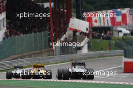 29.08.2010 Spa, Belgium,  Michael Schumacher (GER), Mercedes GP Petronas - Formula 1 World Championship, Rd 13, Belgium Grand Prix, Sunday Race