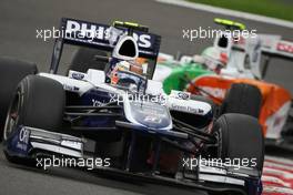 29.08.2010 Spa, Belgium,  Nico Hulkenberg (GER), Williams F1 Team  - Formula 1 World Championship, Rd 13, Belgium Grand Prix, Sunday Race