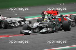 29.08.2010 Spa, Belgium,  Nico Rosberg (GER), Mercedes GP  - Formula 1 World Championship, Rd 13, Belgium Grand Prix, Sunday Race