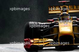 28.08.2010 Spa, Belgium,  Robert Kubica (POL), Renault F1 Team - Formula 1 World Championship, Rd 13, Belgium Grand Prix, Saturday Practice