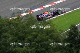 28.08.2010 Spa, Belgium,  Mark Webber (AUS), Red Bull Racing  - Formula 1 World Championship, Rd 13, Belgium Grand Prix, Saturday Qualifying