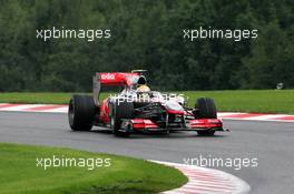 28.08.2010 Spa, Belgium,  Lewis Hamilton (GBR), McLaren Mercedes - Formula 1 World Championship, Rd 13, Belgium Grand Prix, Saturday Qualifying