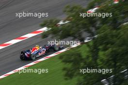 28.08.2010 Spa, Belgium,  Mark Webber (AUS), Red Bull Racing  - Formula 1 World Championship, Rd 13, Belgium Grand Prix, Saturday Qualifying
