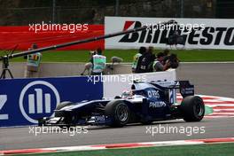 28.08.2010 Spa, Belgium,  Nico Hulkenberg (GER), Williams F1 Team - Formula 1 World Championship, Rd 13, Belgium Grand Prix, Saturday Qualifying