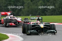 28.08.2010 Spa, Belgium,  Jarno Trulli (ITA), Lotus F1 Team, T127 - Formula 1 World Championship, Rd 13, Belgium Grand Prix, Saturday Qualifying