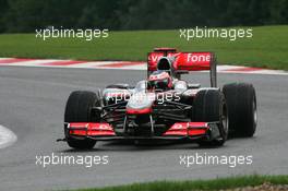 28.08.2010 Spa, Belgium,  Jenson Button (GBR), McLaren Mercedes - Formula 1 World Championship, Rd 13, Belgium Grand Prix, Saturday Qualifying