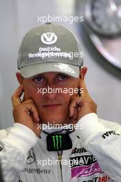 28.08.2010 Spa, Belgium,  Michael Schumacher (GER), Mercedes GP Petronas - Formula 1 World Championship, Rd 13, Belgium Grand Prix, Saturday Practice