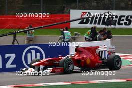28.08.2010 Spa, Belgium,  Fernando Alonso (ESP), Scuderia Ferrari - Formula 1 World Championship, Rd 13, Belgium Grand Prix, Saturday Qualifying