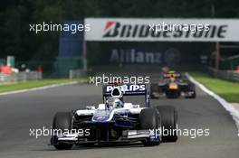 28.08.2010 Spa, Belgium,  Rubens Barrichello (BRA), Williams F1 Team - Formula 1 World Championship, Rd 13, Belgium Grand Prix, Saturday Qualifying