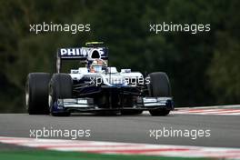 28.08.2010 Spa, Belgium,  Nico Hulkenberg (GER), Williams F1 Team  - Formula 1 World Championship, Rd 13, Belgium Grand Prix, Saturday Practice
