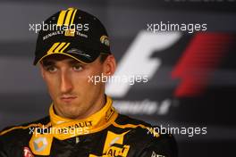29.08.2010 Spa, Belgium,  Robert Kubica (POL), Renault F1 Team - Formula 1 World Championship, Rd 13, Belgium Grand Prix, Sunday Press Conference