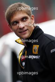 26.08.2010 Spa, Belgium,  Vitaly Petrov (RUS), Renault F1 Team - Formula 1 World Championship, Rd 13, Belgium Grand Prix, Thursday