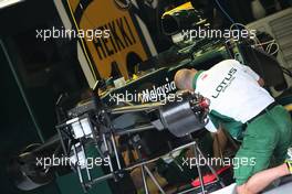 26.08.2010 Spa, Belgium,  Lotus F1 Team atmosphere - Formula 1 World Championship, Rd 13, Belgium Grand Prix, Thursday
