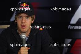 26.08.2010 Spa, Belgium,  Sebastian Vettel (GER), Red Bull Racing - Formula 1 World Championship, Rd 13, Belgium Grand Prix, Thursday Press Conference